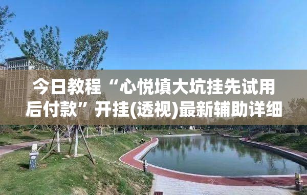 今日教程“心悦填大坑挂先试用后付款	”开挂(透视)最新辅助详细