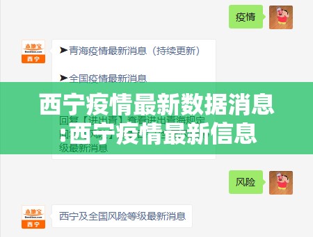 西宁疫情最新数据消息:西宁疫情最新信息