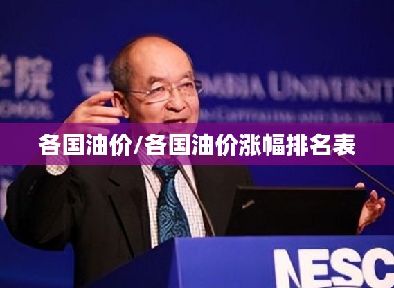 各国油价/各国油价涨幅排名表