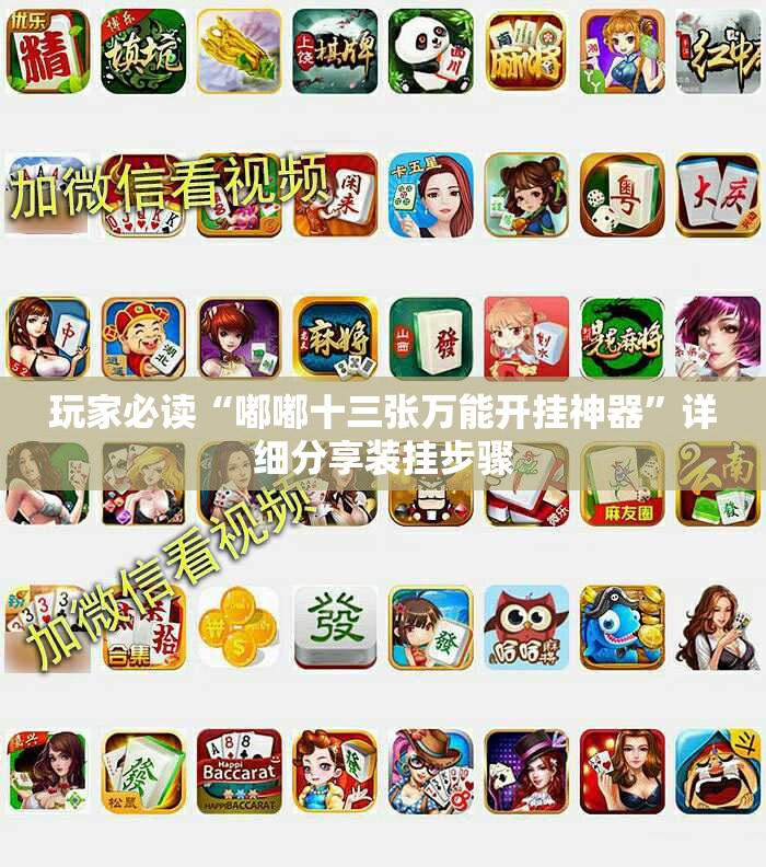玩家必读“嘟嘟十三张万能开挂神器	”详细分享装挂步骤