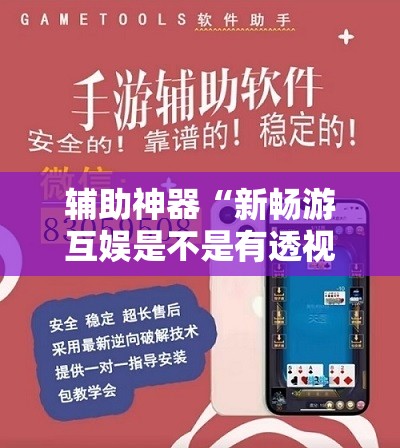 辅助神器“新畅游互娱是不是有透视软件”其实确实有挂