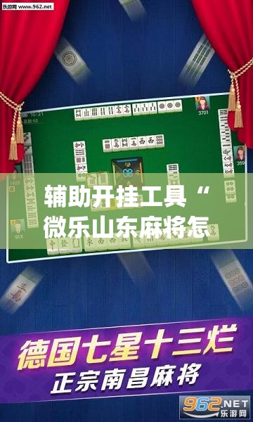 辅助开挂工具“微乐山东麻将怎么打才能常赢”开挂(透视)辅助教程