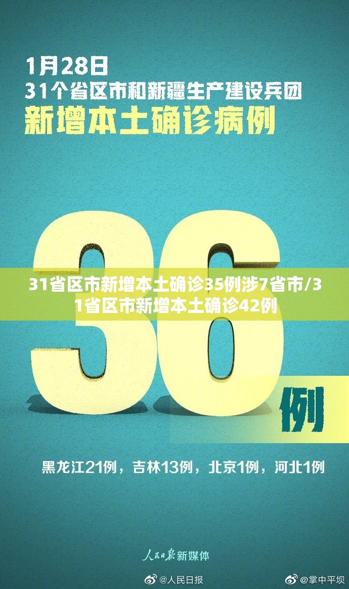 31省区市新增本土确诊35例涉7省市/31省区市新增本土确诊42例
