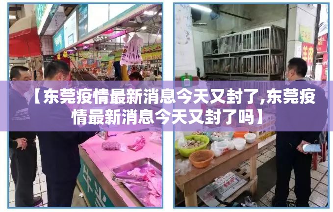 【东莞疫情最新消息今天又封了,东莞疫情最新消息今天又封了吗】