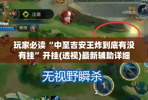 玩家必读“中至吉安王炸到底有没有挂”开挂(透视)最新辅助详细