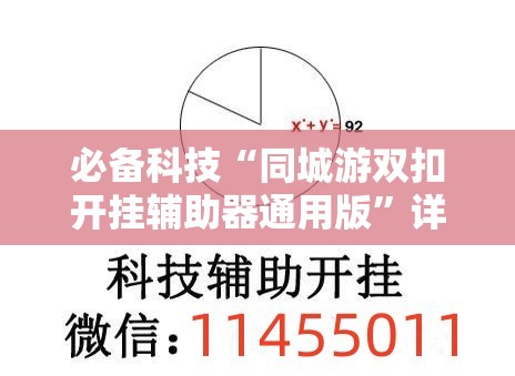 必备科技“同城游双扣开挂辅助器通用版”详细外挂透视辅助软件教程
