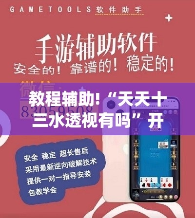 教程辅助!“天天十三水透视有吗”开挂(透视)辅助教程