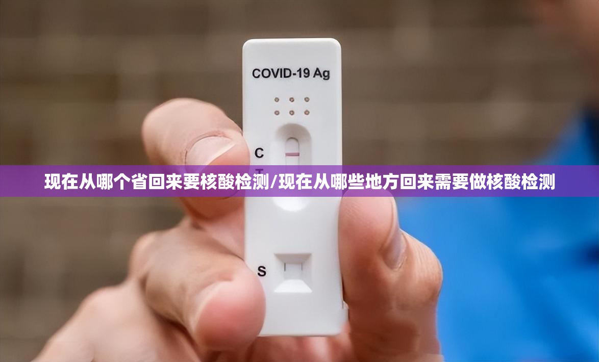 现在从哪个省回来要核酸检测/现在从哪些地方回来需要做核酸检测