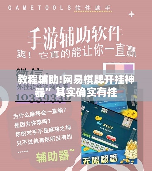 教程辅助!网易棋牌开挂神器	”其实确实有挂