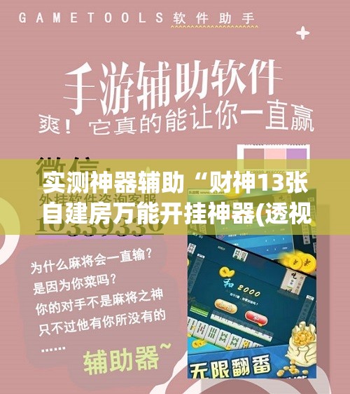 实测神器辅助“财神13张自建房万能开挂神器(透视)”开挂辅助脚本+详细开挂安装教程