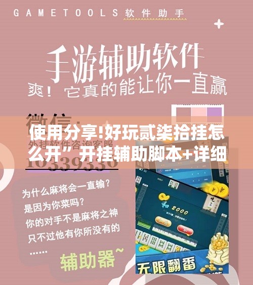 使用分享!好玩贰柒拾挂怎么开”开挂辅助脚本+详细开挂安装教程