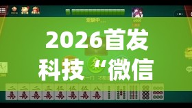 2026首发科技“微信麻将小程序可以开挂吗”(透视挂)辅助下载教程