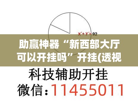 助赢神器“新西部大厅可以开挂吗	”开挂(透视)辅助教程