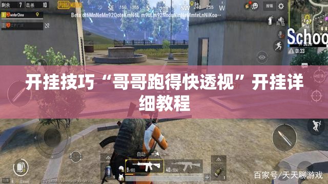 开挂技巧“哥哥跑得快透视”开挂详细教程