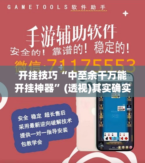 开挂技巧“中至余干万能开挂神器”(透视)其实确实有挂