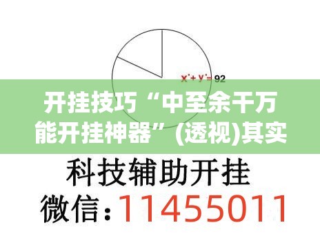 开挂技巧“中至余干万能开挂神器”(透视)其实确实有挂