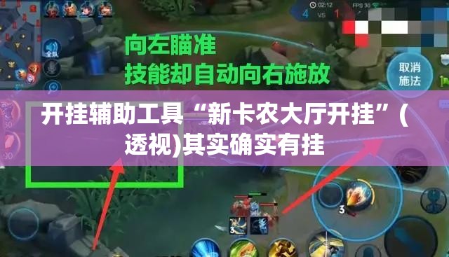 开挂辅助工具“新卡农大厅开挂”(透视)其实确实有挂