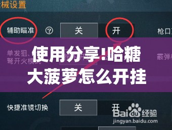使用分享!哈糖大菠萝怎么开挂”(免费)开挂辅助教学(最新辅助开挂教程)