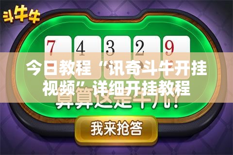 今日教程“讯奇斗牛开挂视频	”详细开挂教程