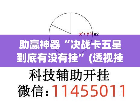 助赢神器“决战卡五星到底有没有挂”(透视挂)辅助下载教程