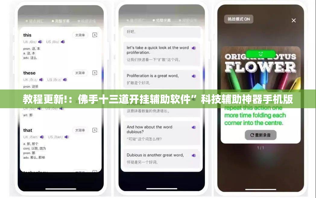 教程更新!：佛手十三道开挂辅助软件”科技辅助神器手机版