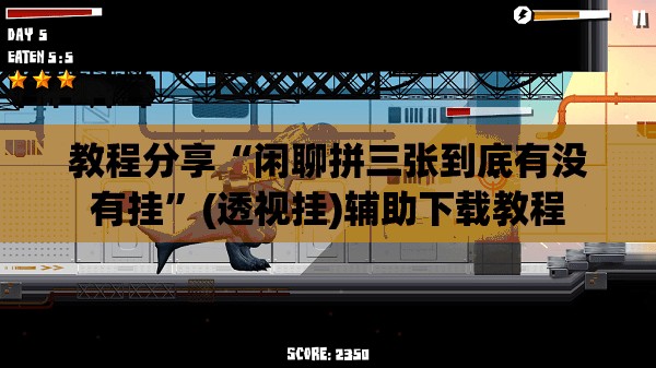 教程分享“闲聊拼三张到底有没有挂”(透视挂)辅助下载教程