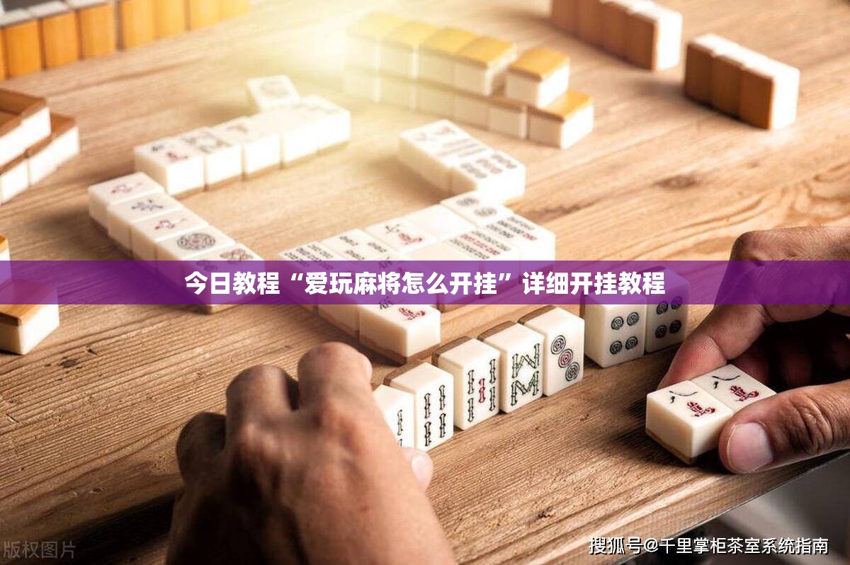 今日教程“爱玩麻将怎么开挂”详细开挂教程