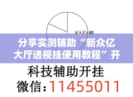 分享实测辅助“新众亿大厅透视挂使用教程	”开挂详细教程