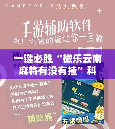 一键必胜“微乐云南麻将有没有挂”科技辅助神器手机版