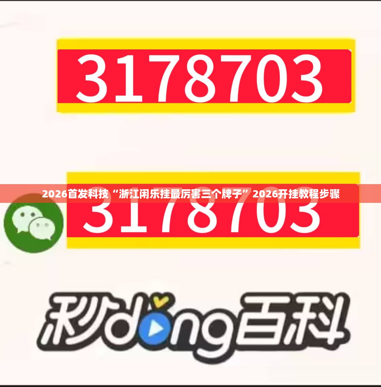 2026首发科技“浙江闲乐挂最厉害三个牌子	”2026开挂教程步骤