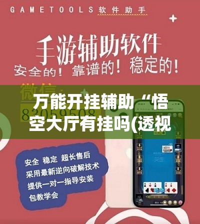 万能开挂辅助“悟空大厅有挂吗(透视)”开挂辅助脚本+详细开挂安装教程