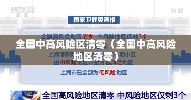全国中高风险区清零（全国中高风险地区清零）