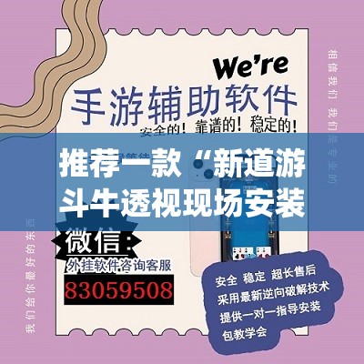 推荐一款“新道游斗牛透视现场安装”开挂(透视)辅助教程