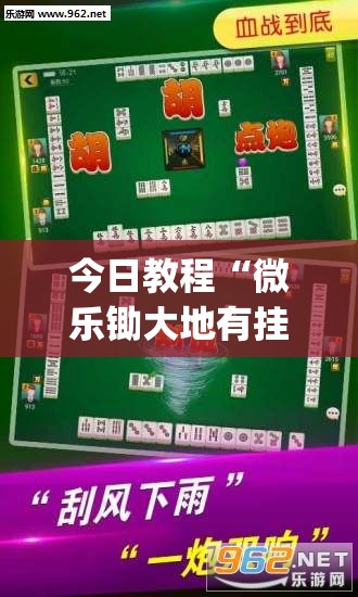 今日教程“微乐锄大地有挂吗”(透视挂)辅助下载教程