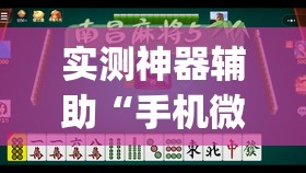实测神器辅助“手机微乐捉鸡麻将万能开挂神器	”(透视)其实确实有挂