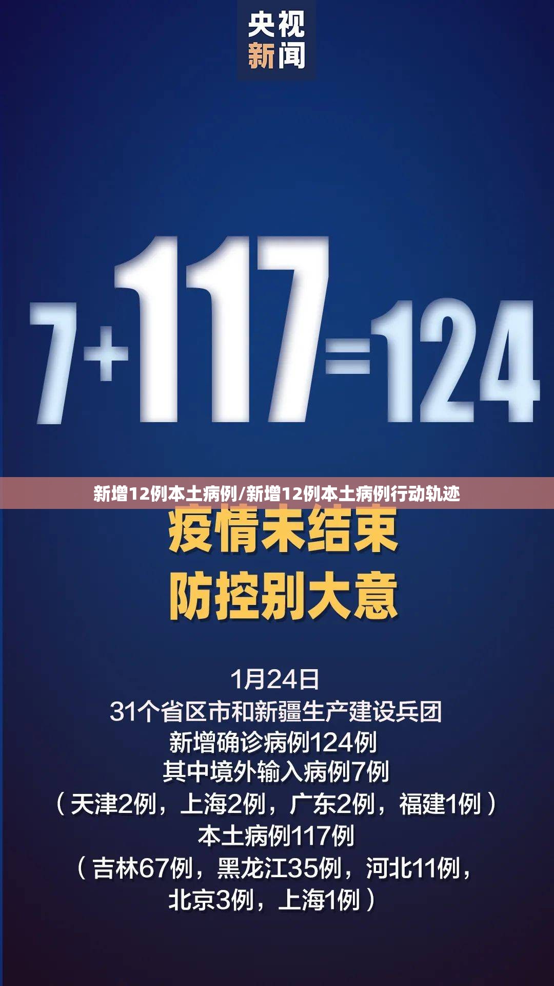 新增12例本土病例/新增12例本土病例行动轨迹