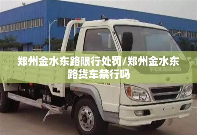 郑州金水东路限行处罚/郑州金水东路货车禁行吗