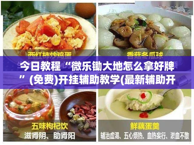 今日教程“微乐锄大地怎么拿好牌”(免费)开挂辅助教学(最新辅助开挂教程)