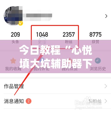 今日教程“心悦填大坑辅助器下载	”开挂(透视)最新辅助详细