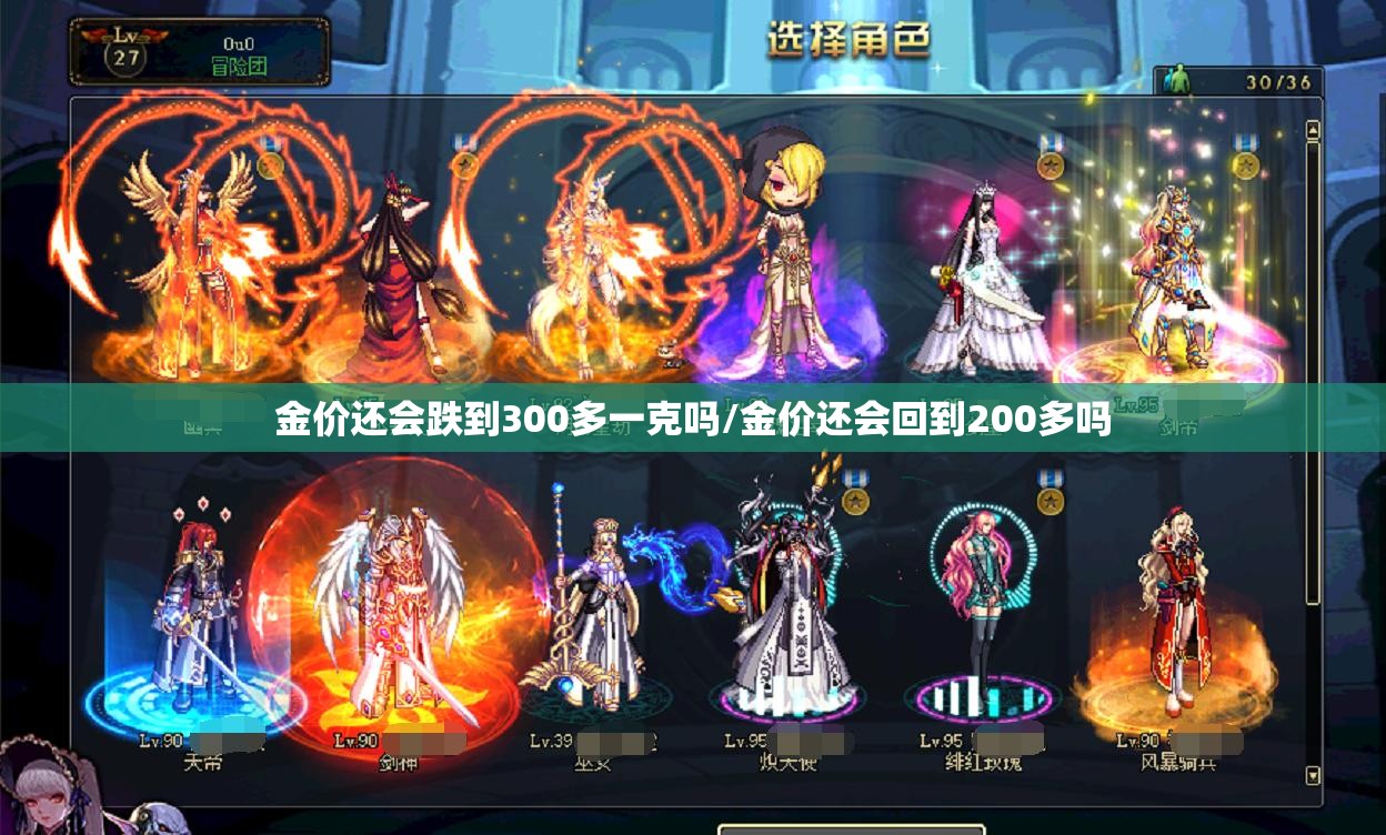 金价还会跌到300多一克吗/金价还会回到200多吗
