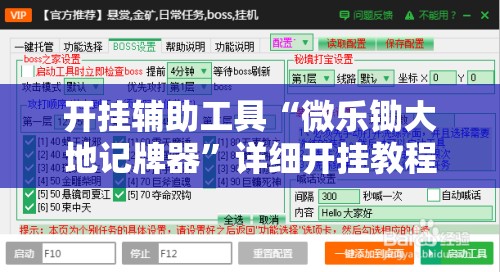 开挂辅助工具“微乐锄大地记牌器”详细开挂教程