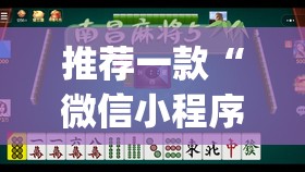 推荐一款“微信小程序微乐家乡麻将开挂辅助器通用版”(透视)其实确实有挂