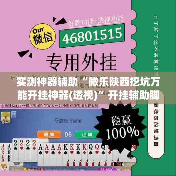 实测神器辅助“微乐陕西挖坑万能开挂神器(透视)”开挂辅助脚本+详细开挂安装教程