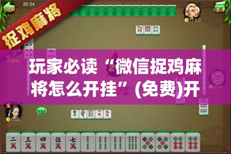 玩家必读“微信捉鸡麻将怎么开挂”(免费)开挂辅助教学(最新辅助开挂教程)