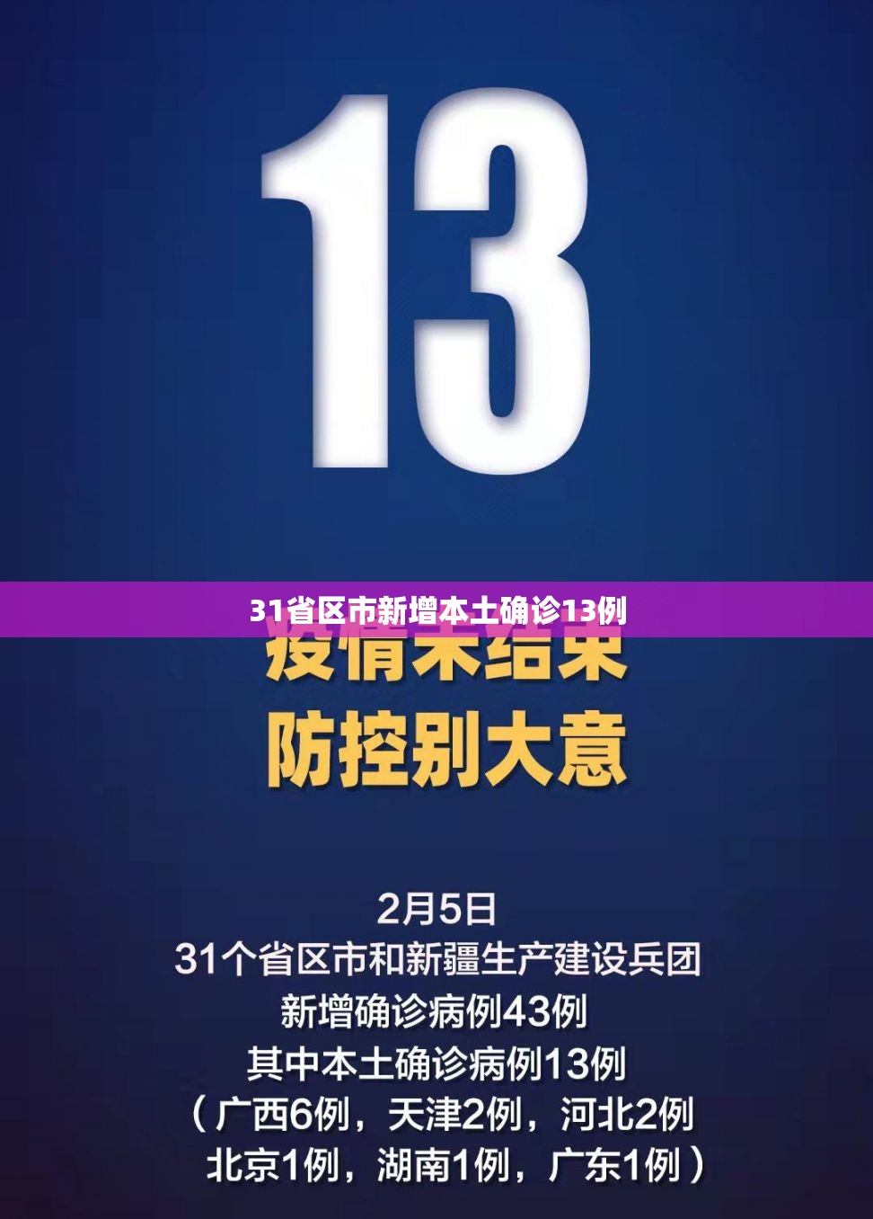 31省区市新增本土确诊13例:31省区市新增71例本土确诊