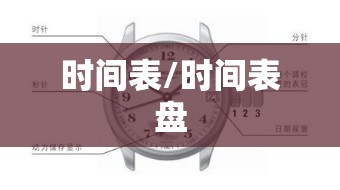 时间表/时间表盘 时间表/时间表盘