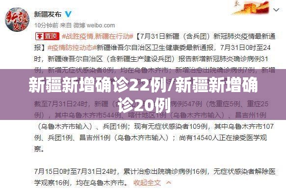 新疆新增确诊22例/新疆新增确诊20例