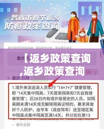 【返乡政策查询,返乡政策查洵】