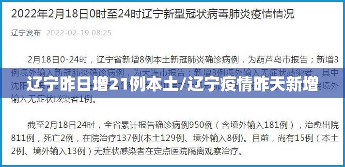 辽宁昨日增21例本土/辽宁疫情昨天新增