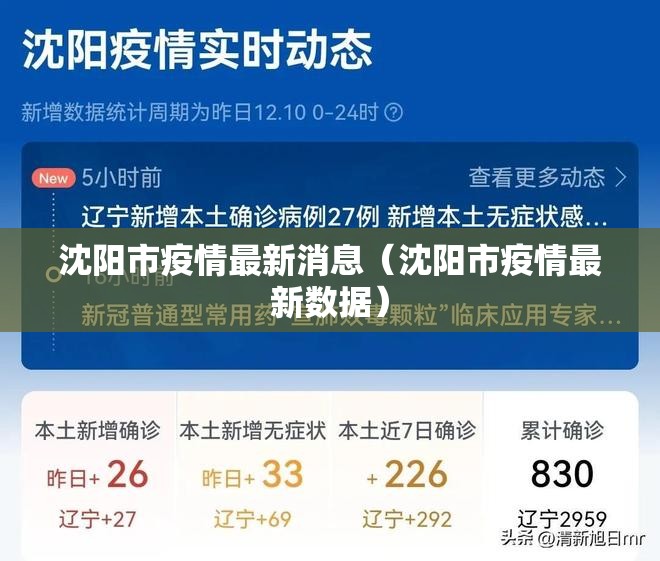 沈阳市疫情最新消息（沈阳市疫情最新数据）